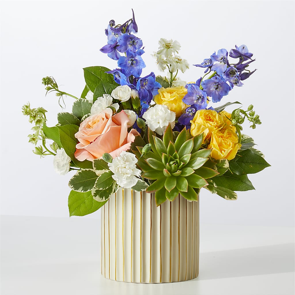 Cobalt Reverie Bouquet – Reedley Flower Shop, Reedley CA