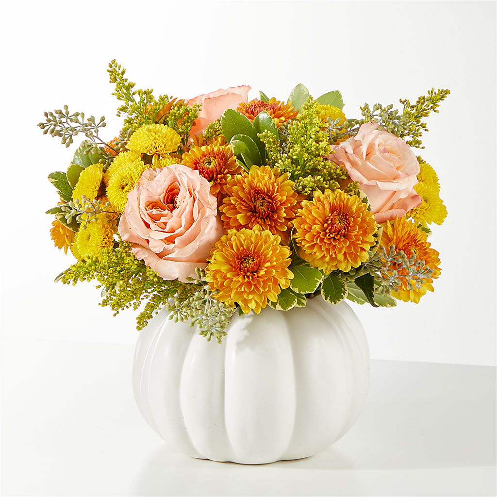 Peachy Pumpkin – Reedley Flower Shop, Reedley CA