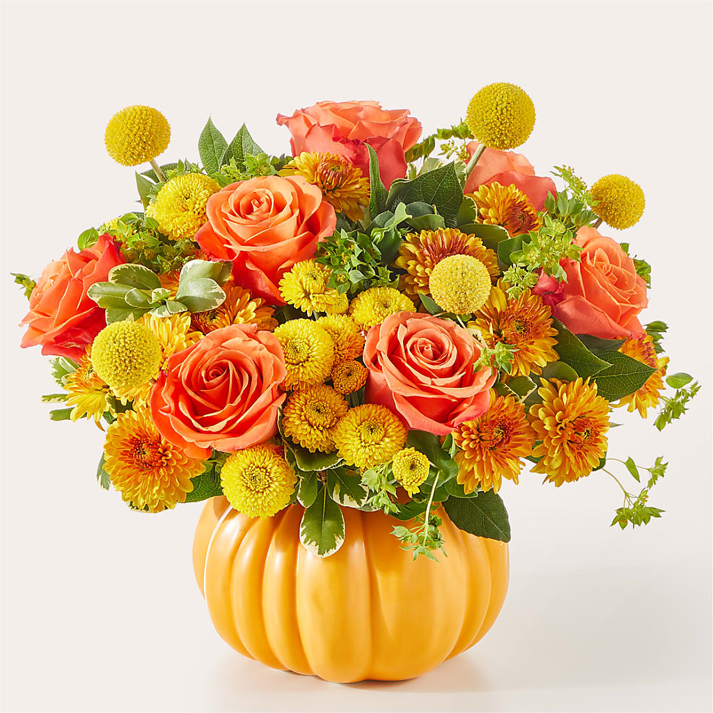 Gourdgeous Pumpkin – Reedley Flower Shop, Reedley CA