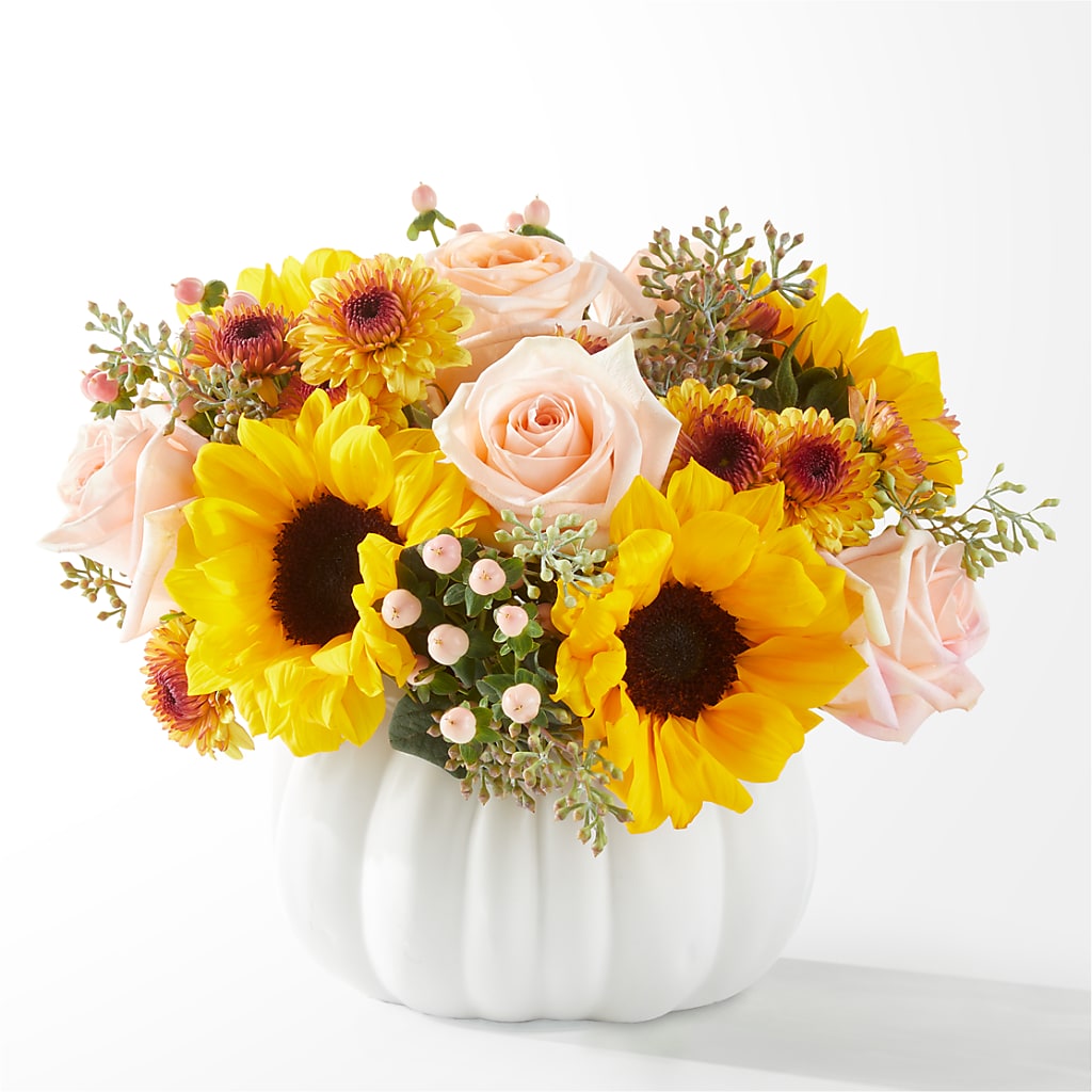 Pumpkin to Talk About Bouquet – Reedley Flower Shop, Reedley CA