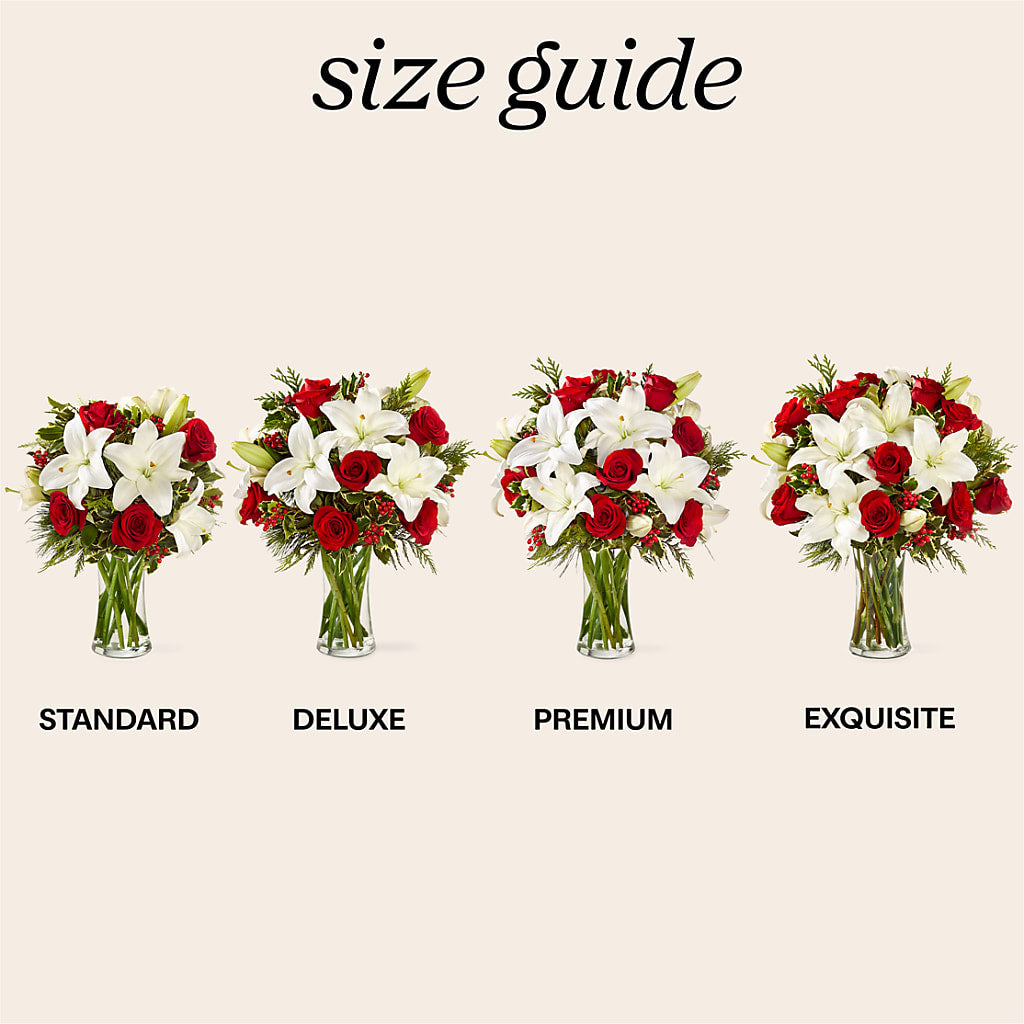 Sparkling Snowflakes Bouquet – Reedley Flower Shop, Reedley CA
