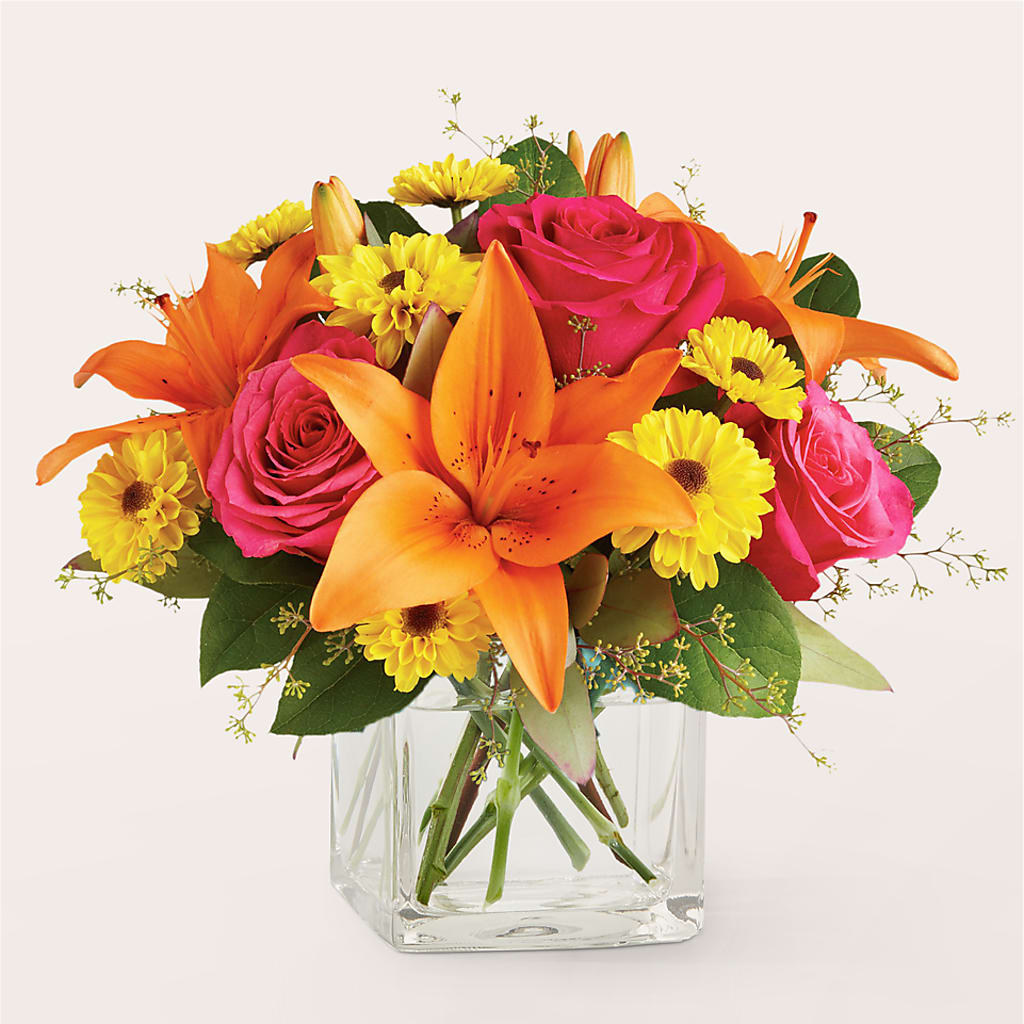 Neon Lights Bouquet – Reedley Flower Shop, Reedley CA