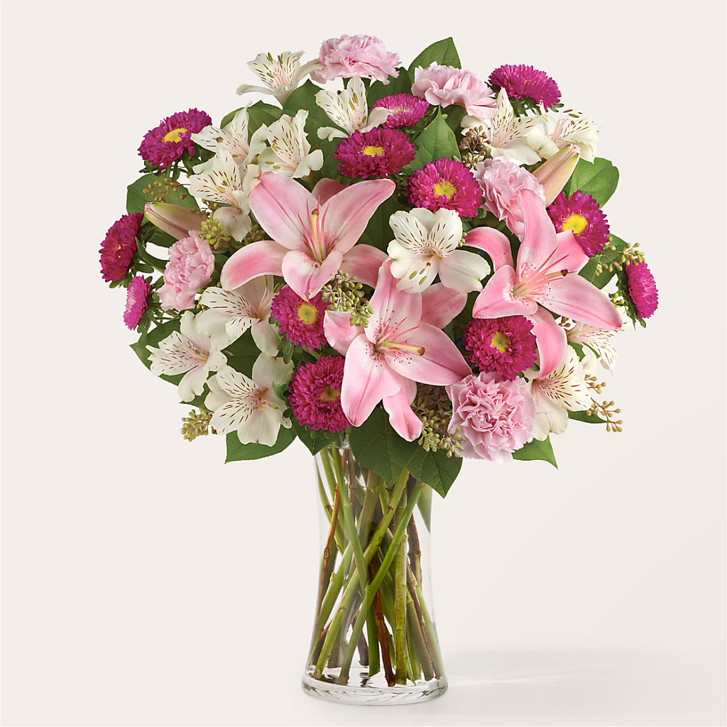 Feeling Fuchsia Bouquet – Reedley Flower Shop, Reedley CA