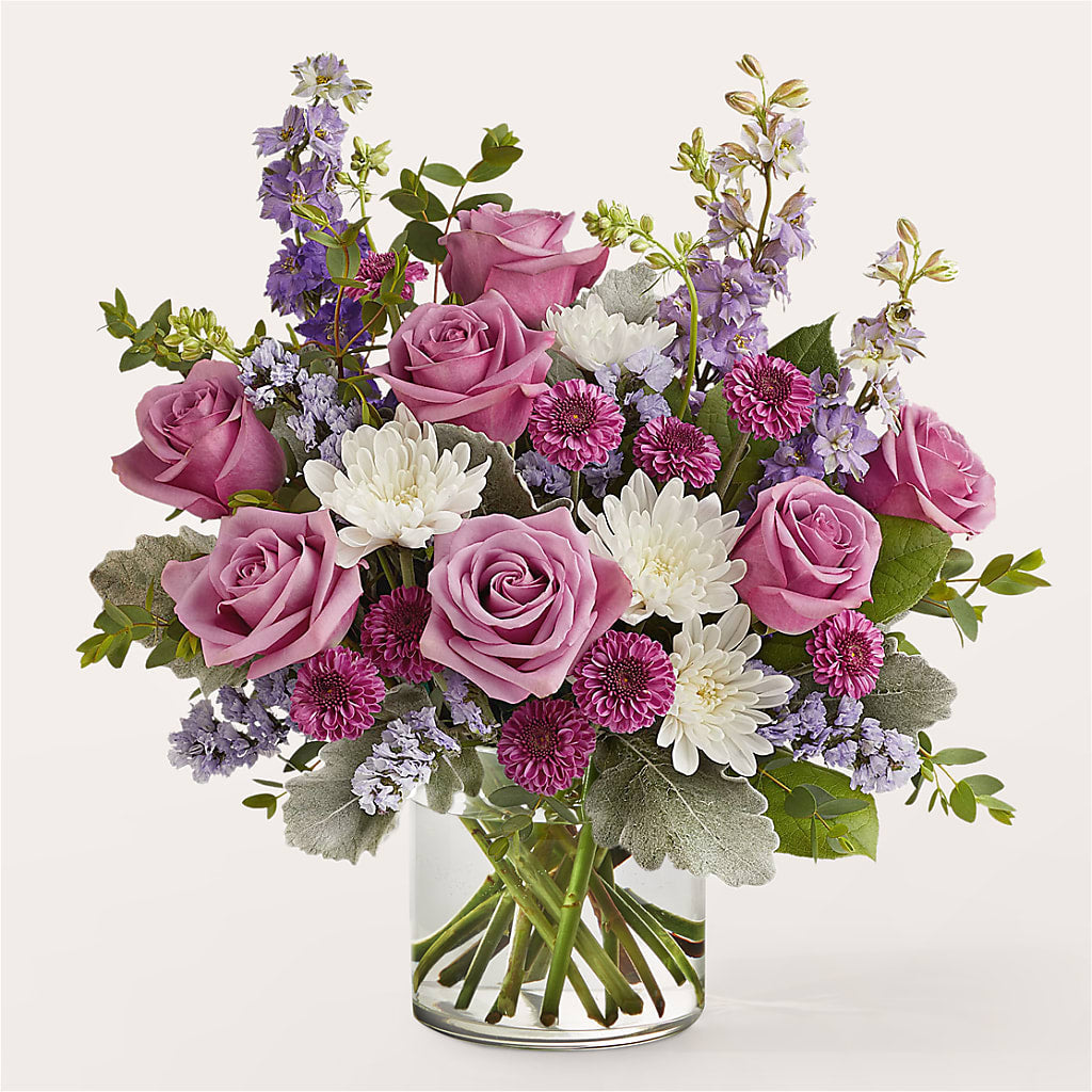 Violet Frost Bouquet – Reedley Flower Shop, Reedley CA