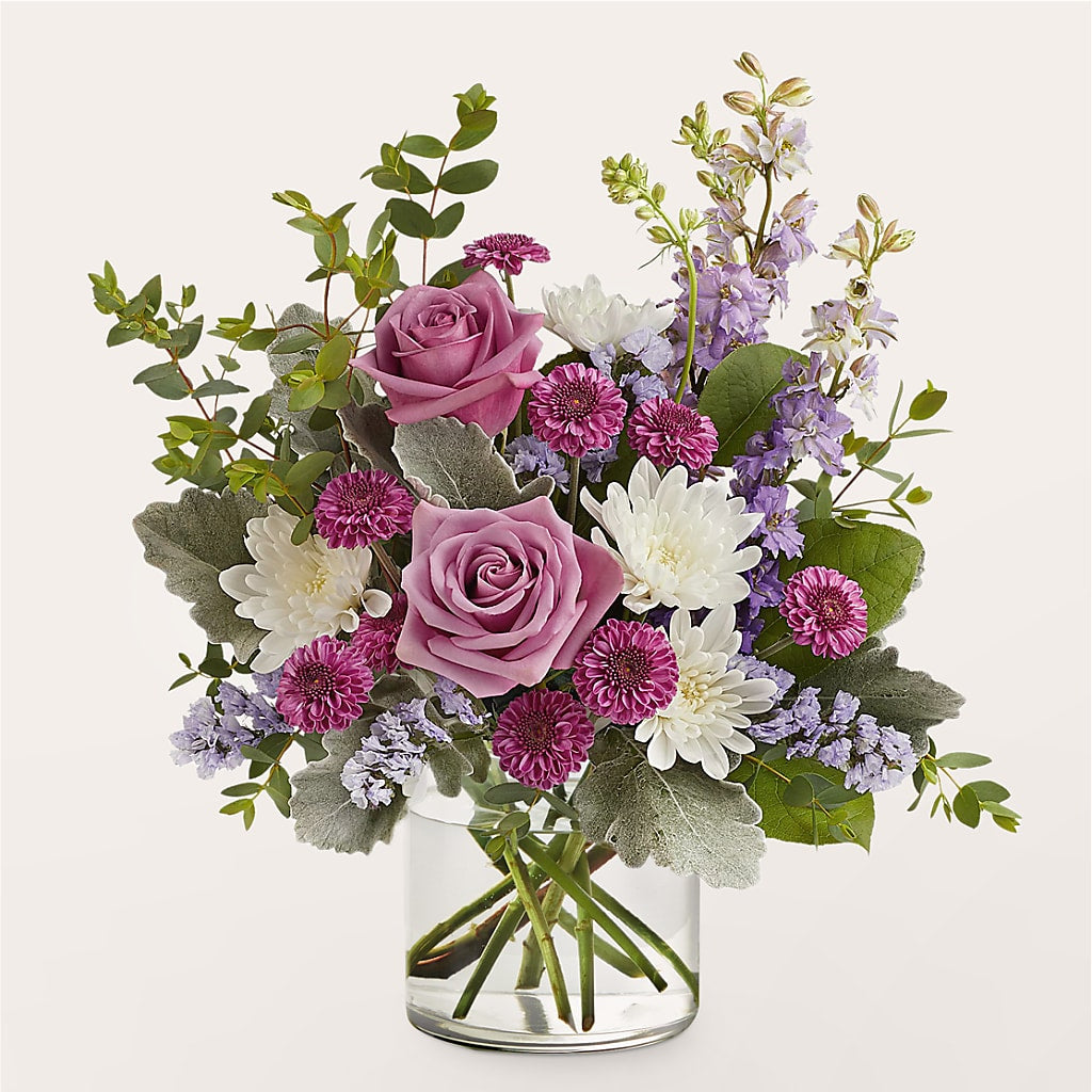 Violet Frost Bouquet – Reedley Flower Shop, Reedley CA