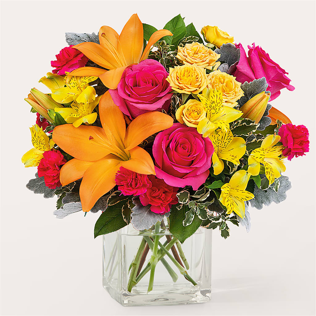 To the Tropics Bouquet – Reedley Flower Shop, Reedley CA