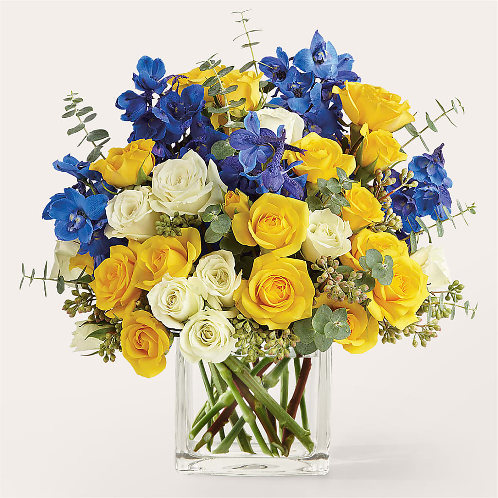 Sparkling Citrine Bouquet – Reedley Flower Shop, Reedley CA