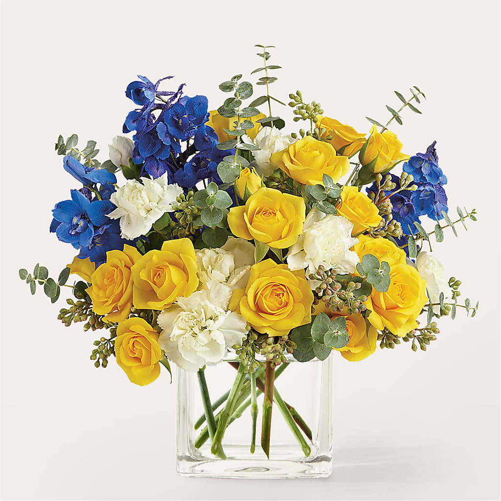 Sparkling Citrine Bouquet – Reedley Flower Shop, Reedley CA