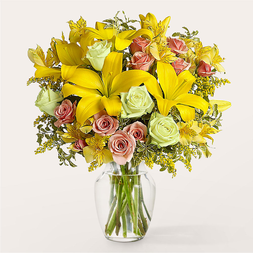 Sunburst Bouquet – Reedley Flower Shop, Reedley CA