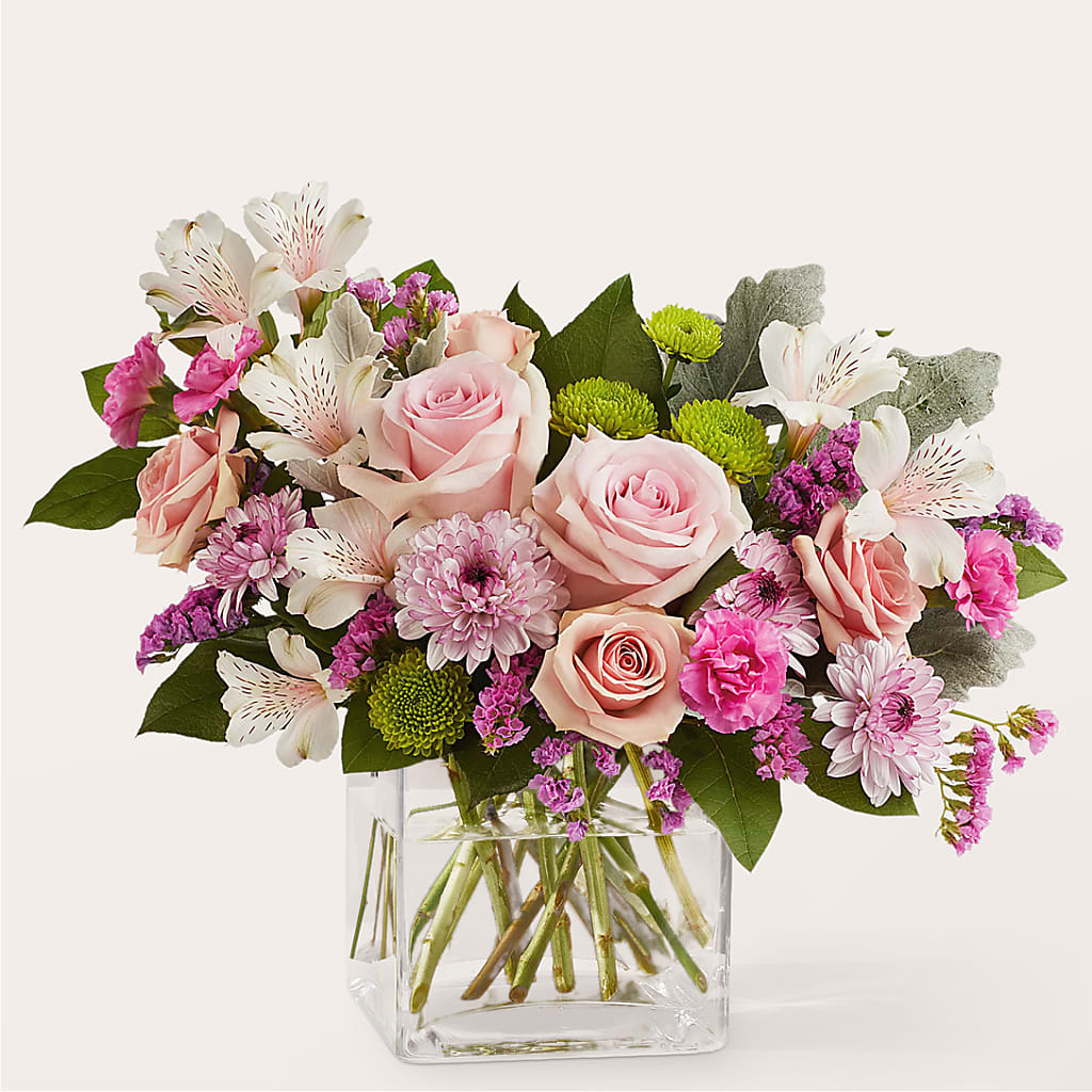 Pink Suede Bouquet – Reedley Flower Shop, Reedley CA