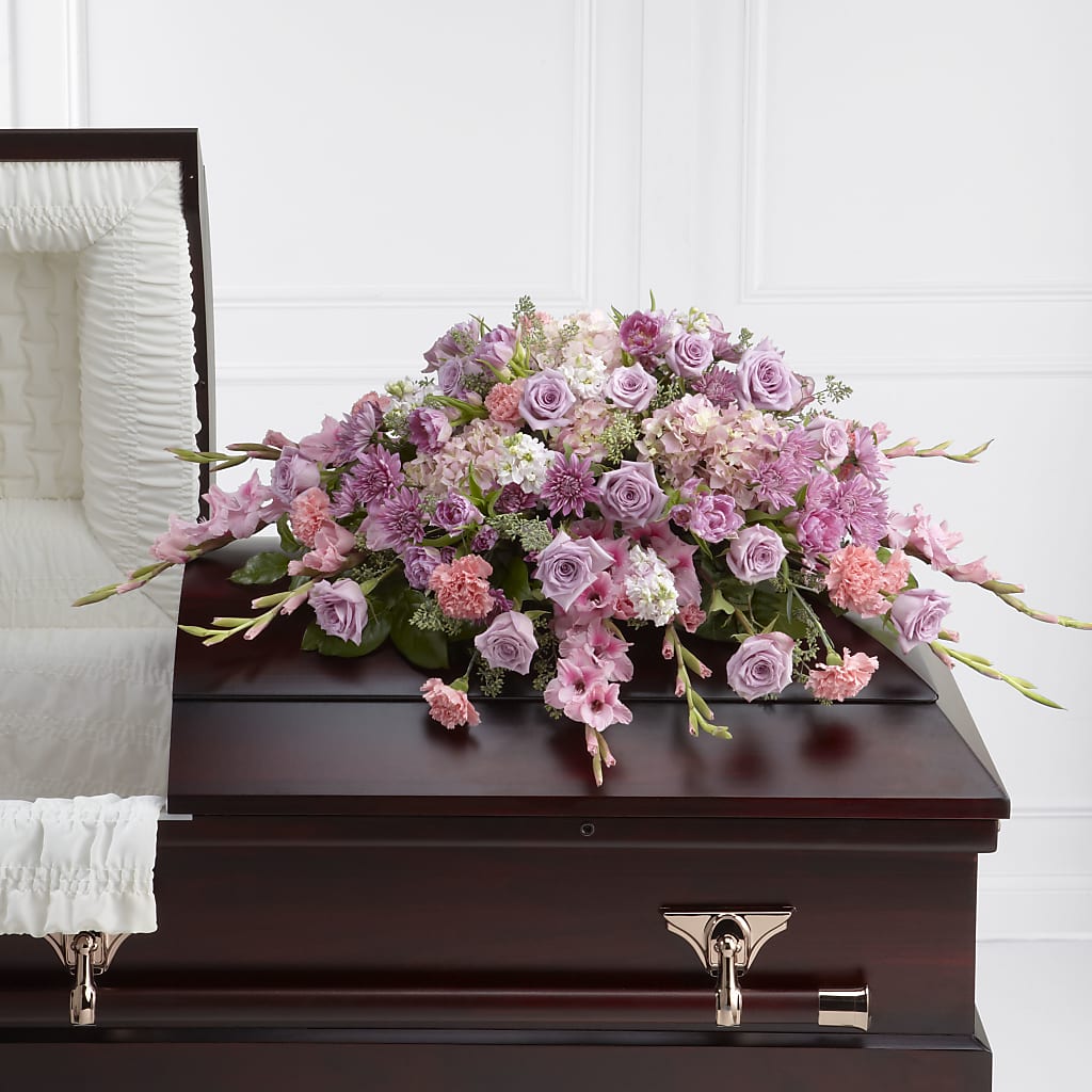 Immorata Casket Spray – Reedley Flower Shop, Reedley CA