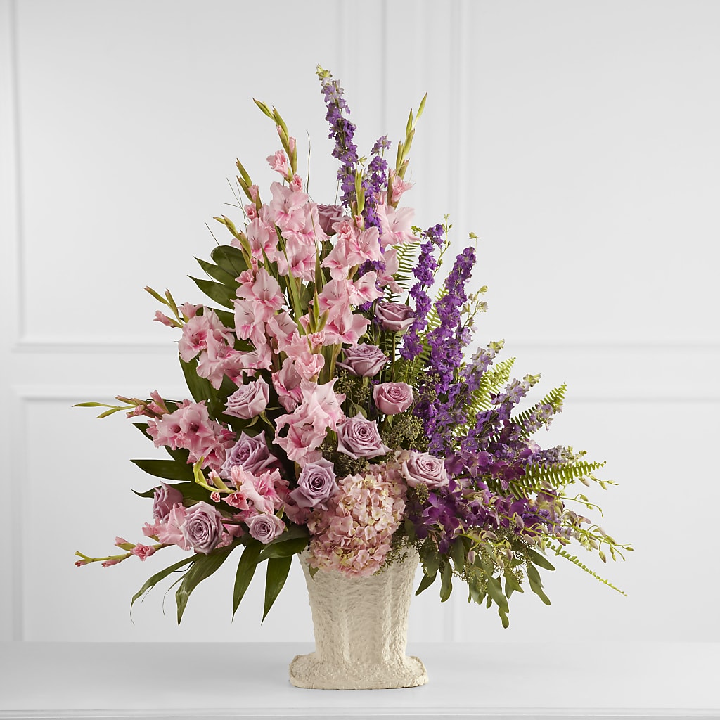 Flowing Garden Arrangement – Reedley Flower Shop, Reedley CA