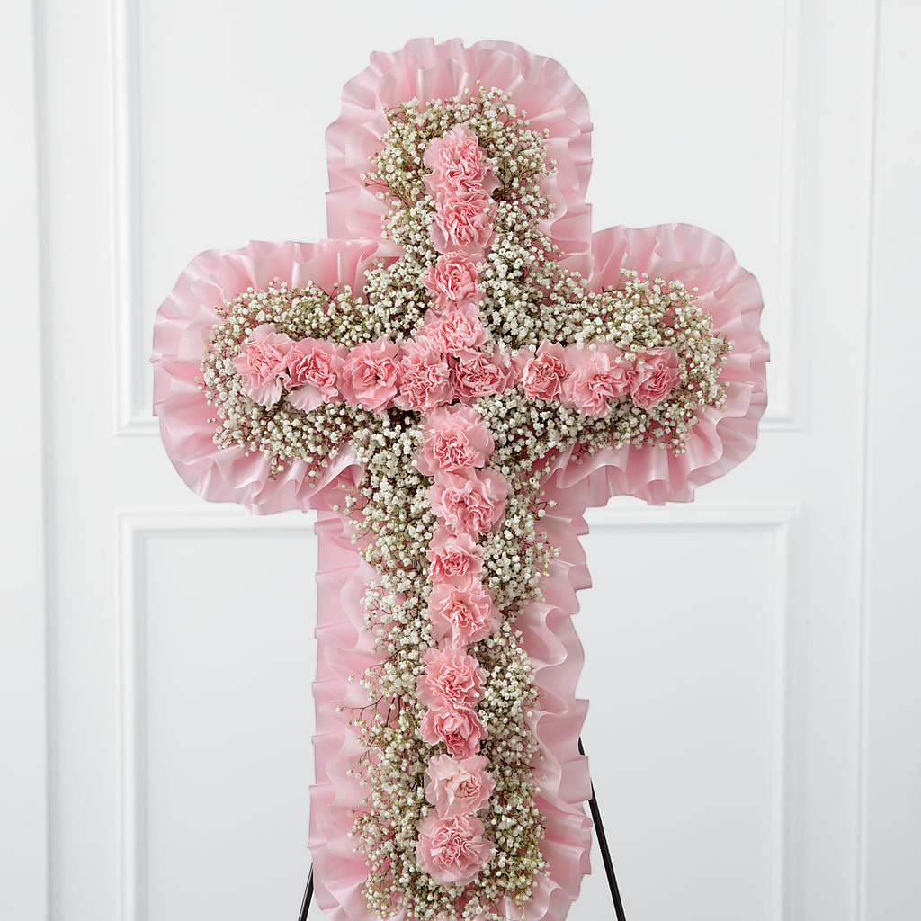Angel's Cross Easel – Reedley Flower Shop, Reedley CA