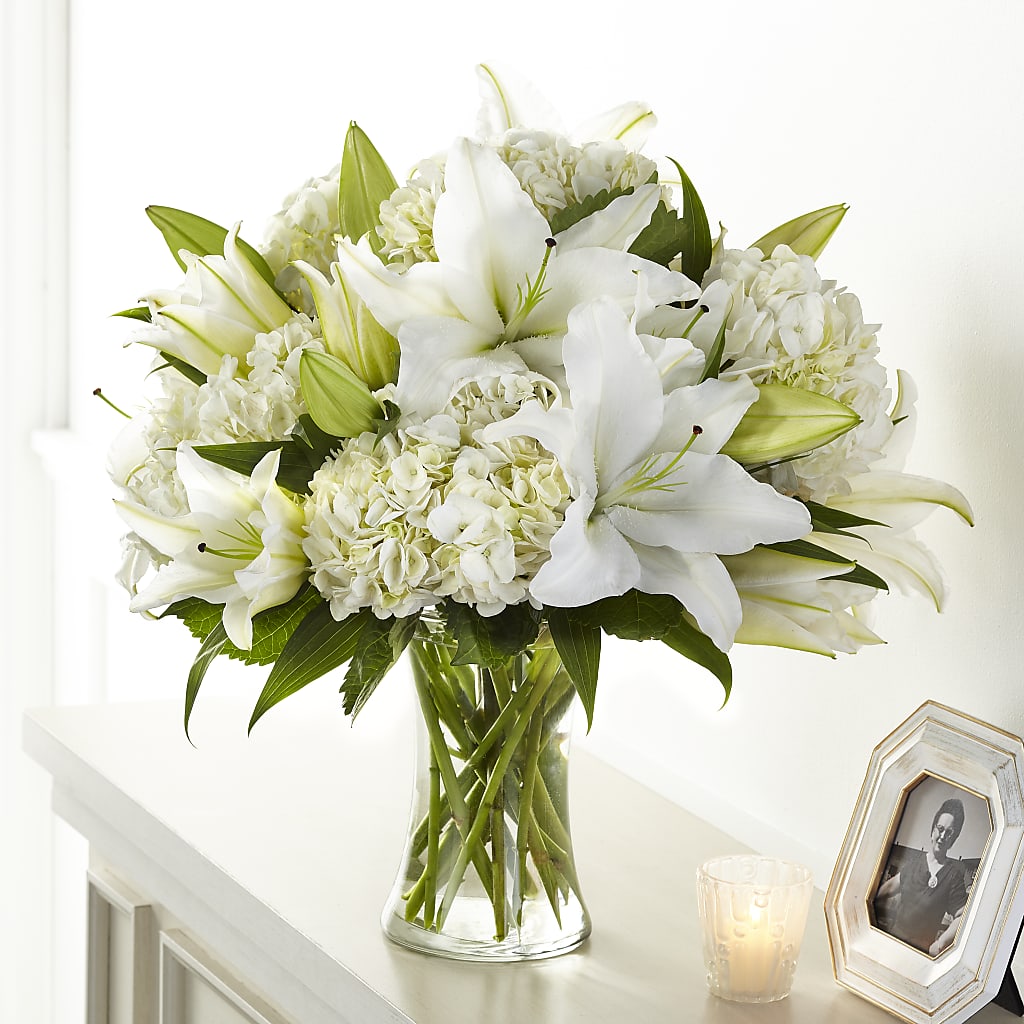 Compassionate Lily Bouquet – Reedley Flower Shop, Reedley CA