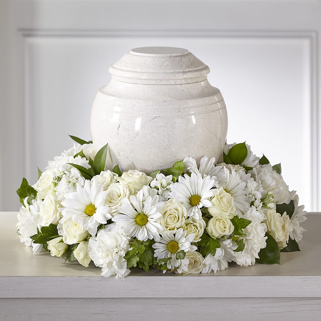 Ivory Gardens Cremation Adornment – Reedley Flower Shop, Reedley CA