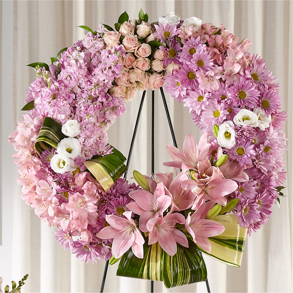 Gift of Warmth Wreath – Reedley Flower Shop, Reedley CA
