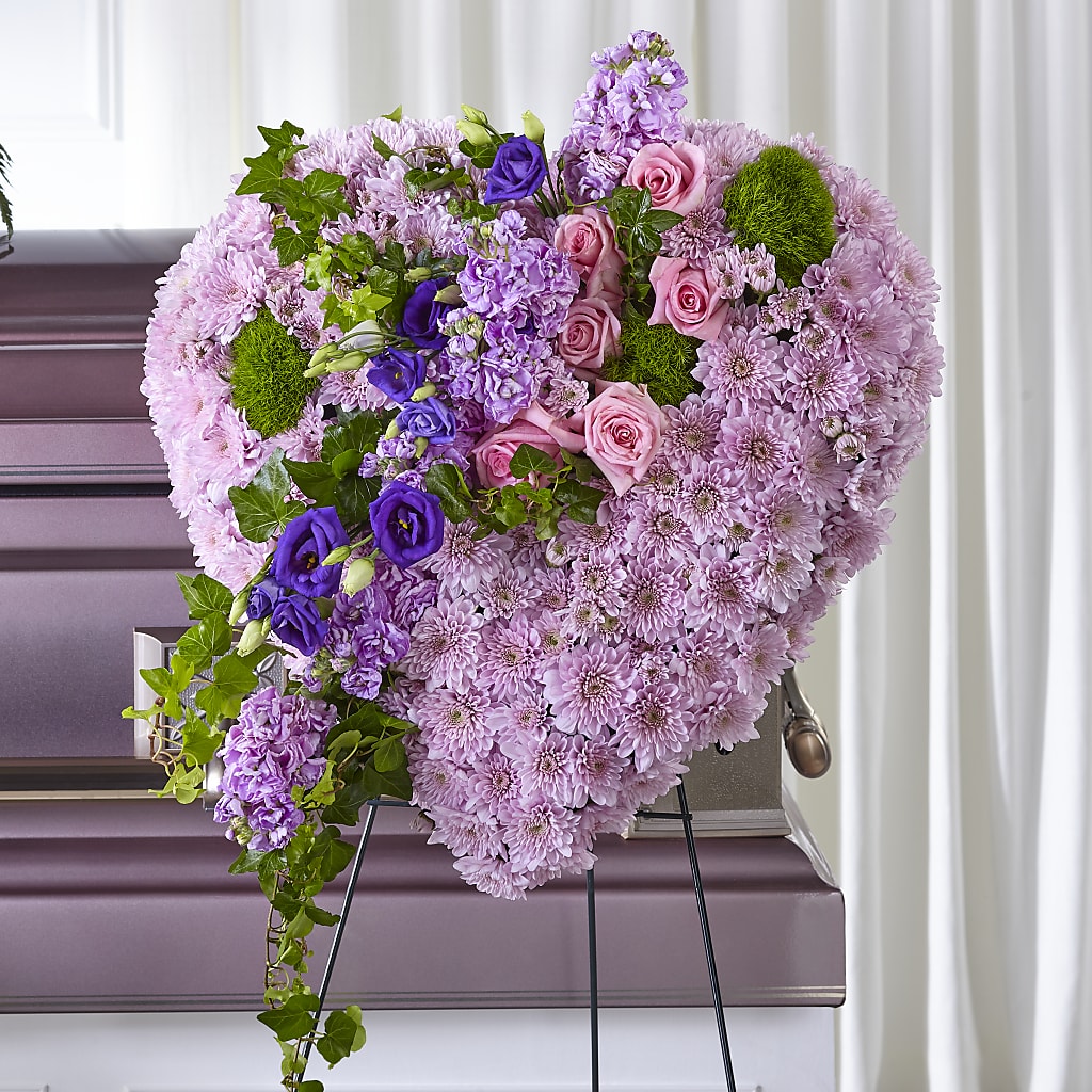 Treasured Love Standing Heart – Reedley Flower Shop, Reedley CA