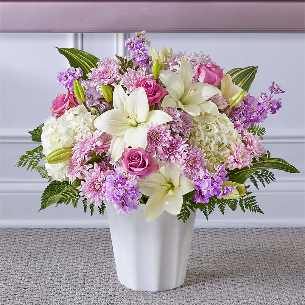 Heaven Sent Floor Basket – Reedley Flower Shop, Reedley CA