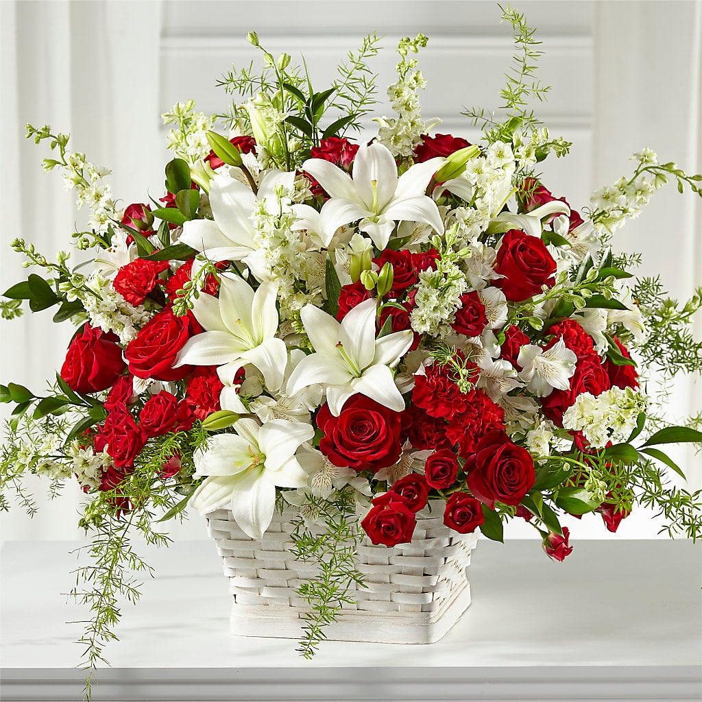 Sentiments of Love Arrangement – Reedley Flower Shop, Reedley CA