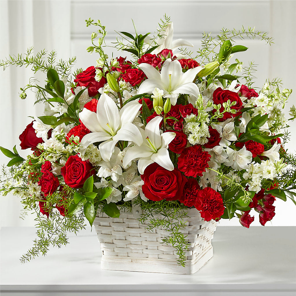 Sentiments of Love Arrangement – Reedley Flower Shop, Reedley CA