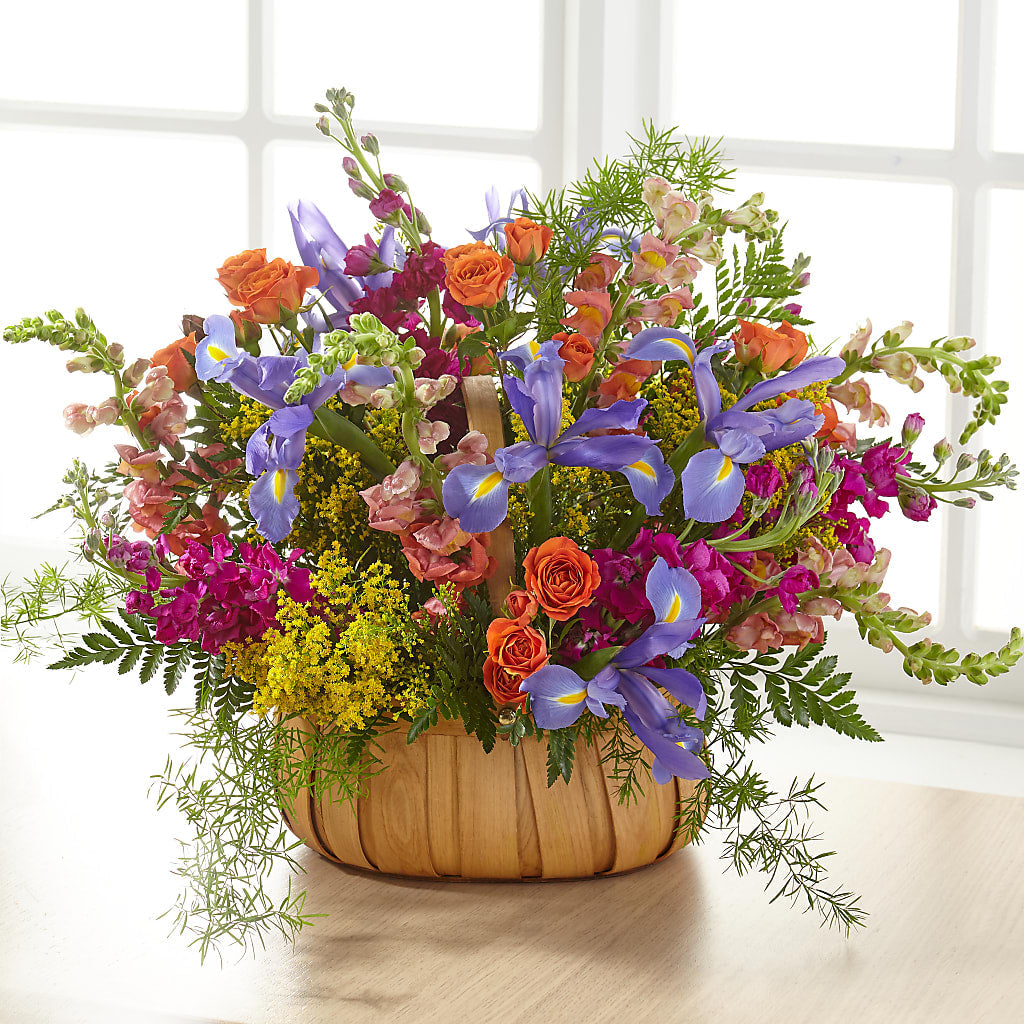 Garden of Life Basket – Reedley Flower Shop, Reedley CA