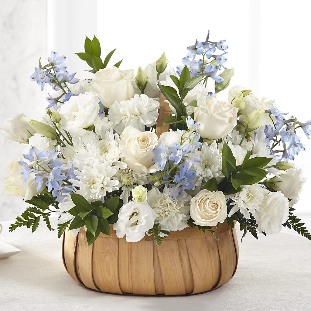 Sincerely Heartfelt Basket – Reedley Flower Shop, Reedley CA