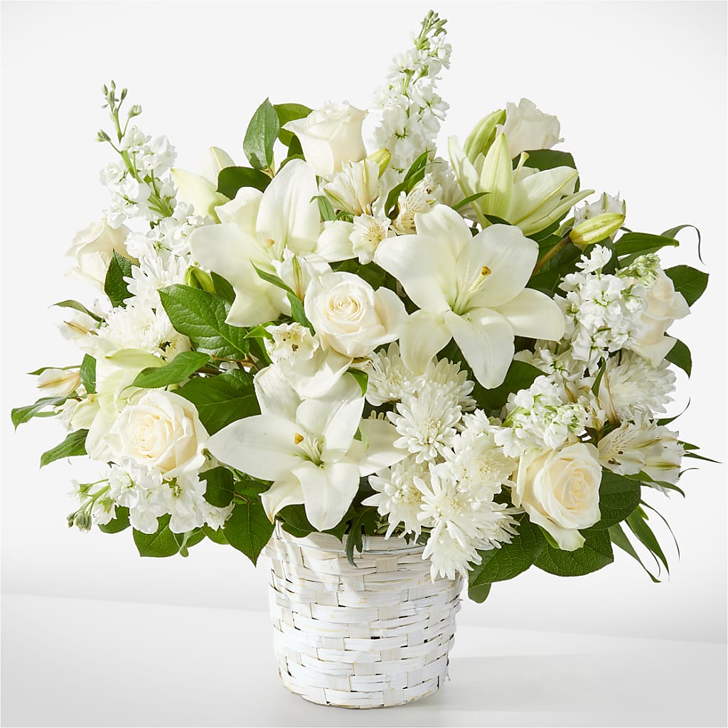 Peaceful Reflections Arrangement – Reedley Flower Shop, Reedley CA