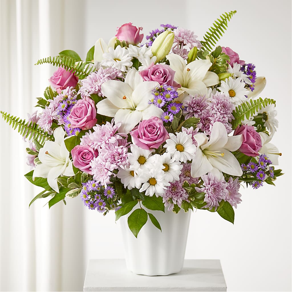 Warmest Thoughts Tabletop Basket – Reedley Flower Shop, Reedley CA