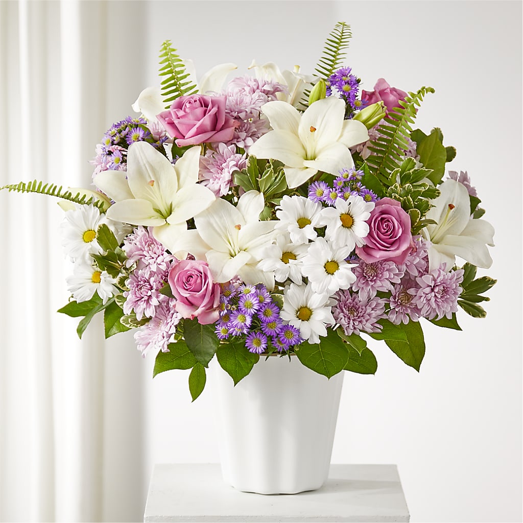 Warmest Thoughts Tabletop Basket – Reedley Flower Shop, Reedley CA