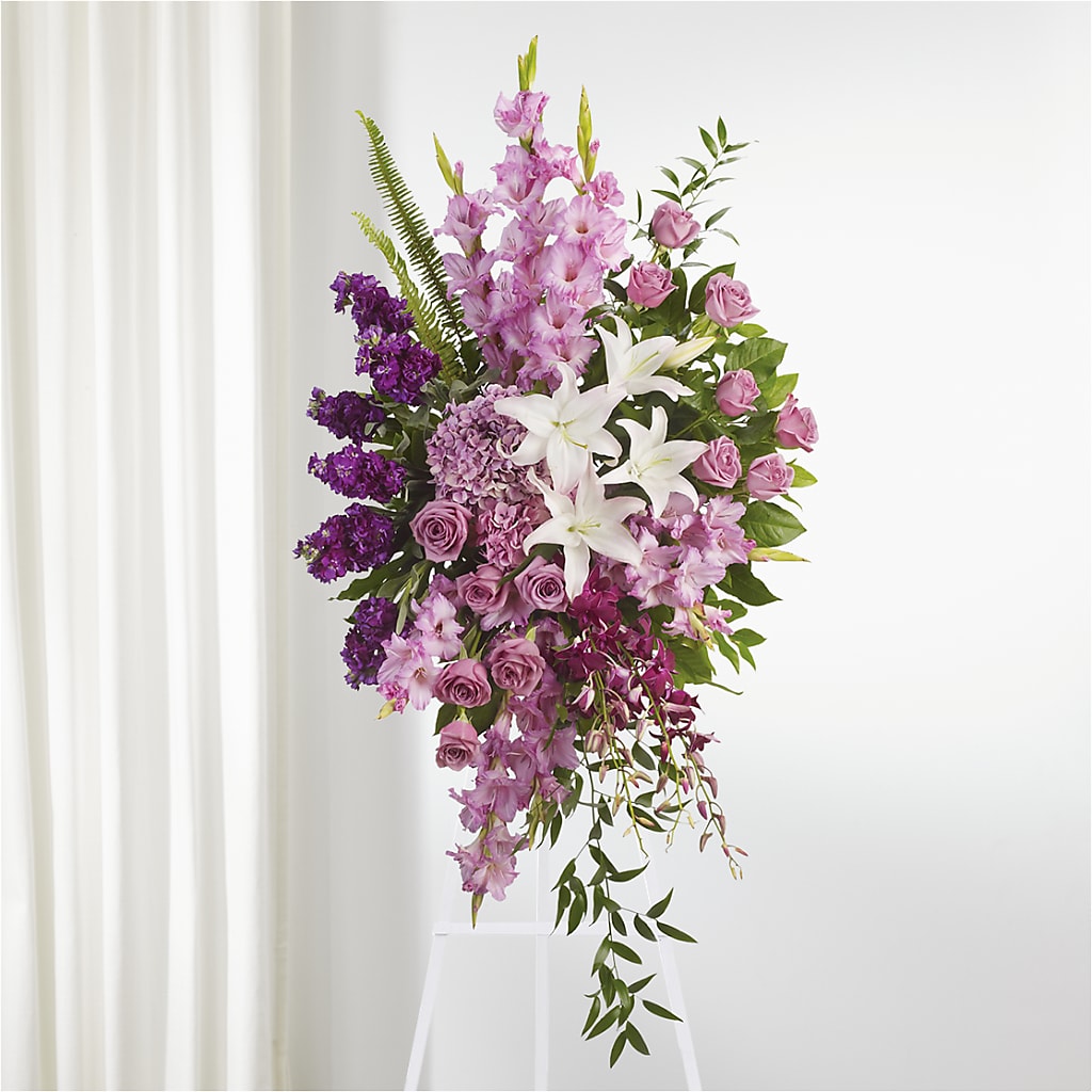 Never Alone Standing Spray – Reedley Flower Shop, Reedley CA