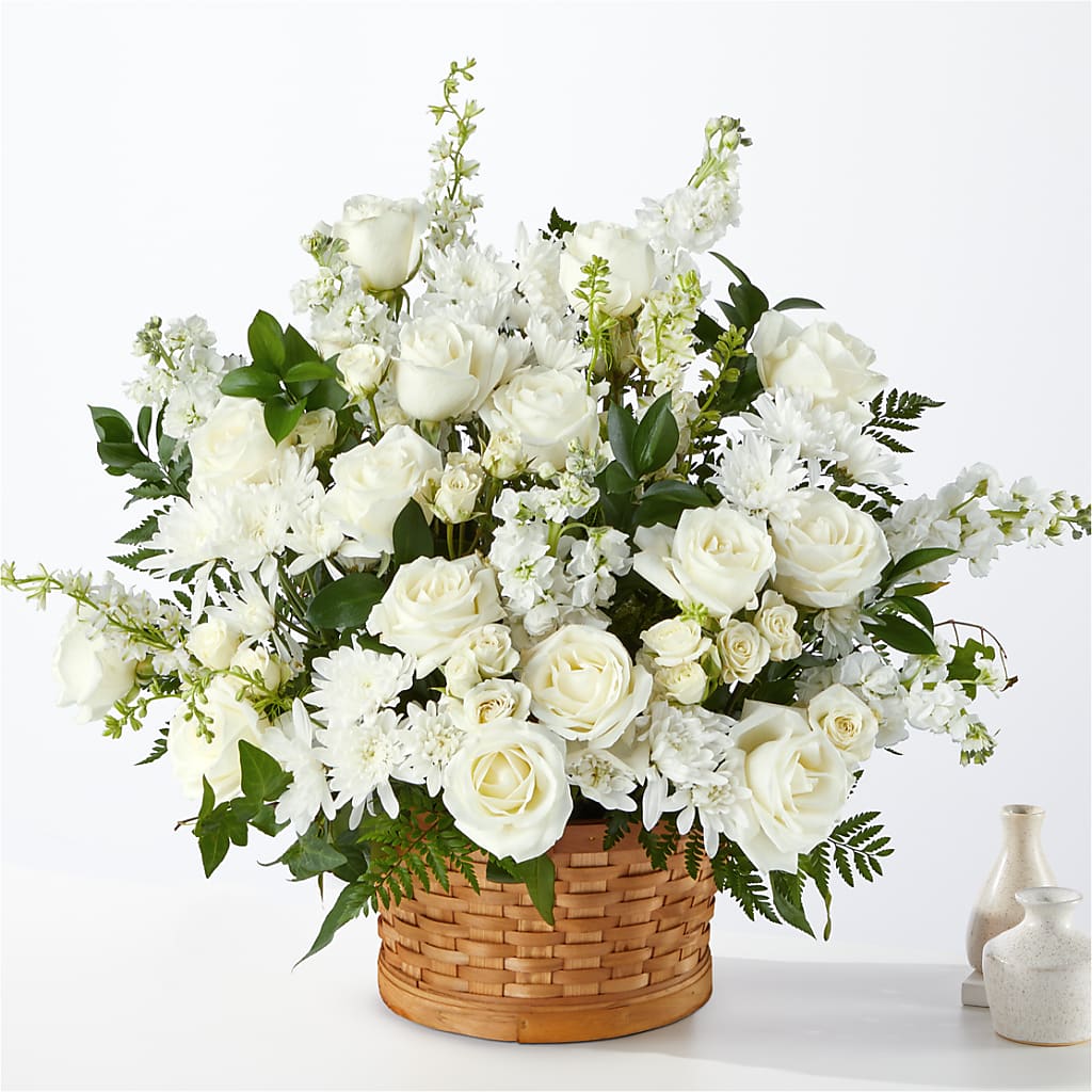 Heartfelt Condolences Arrangement – Reedley Flower Shop, Reedley CA