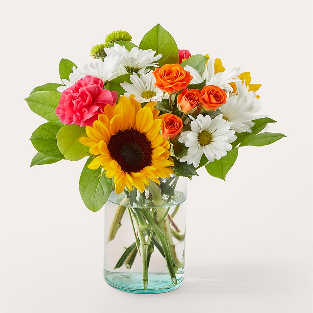 Sun-drenched Blooms Bouquet – Reedley Flower Shop, Reedley CA