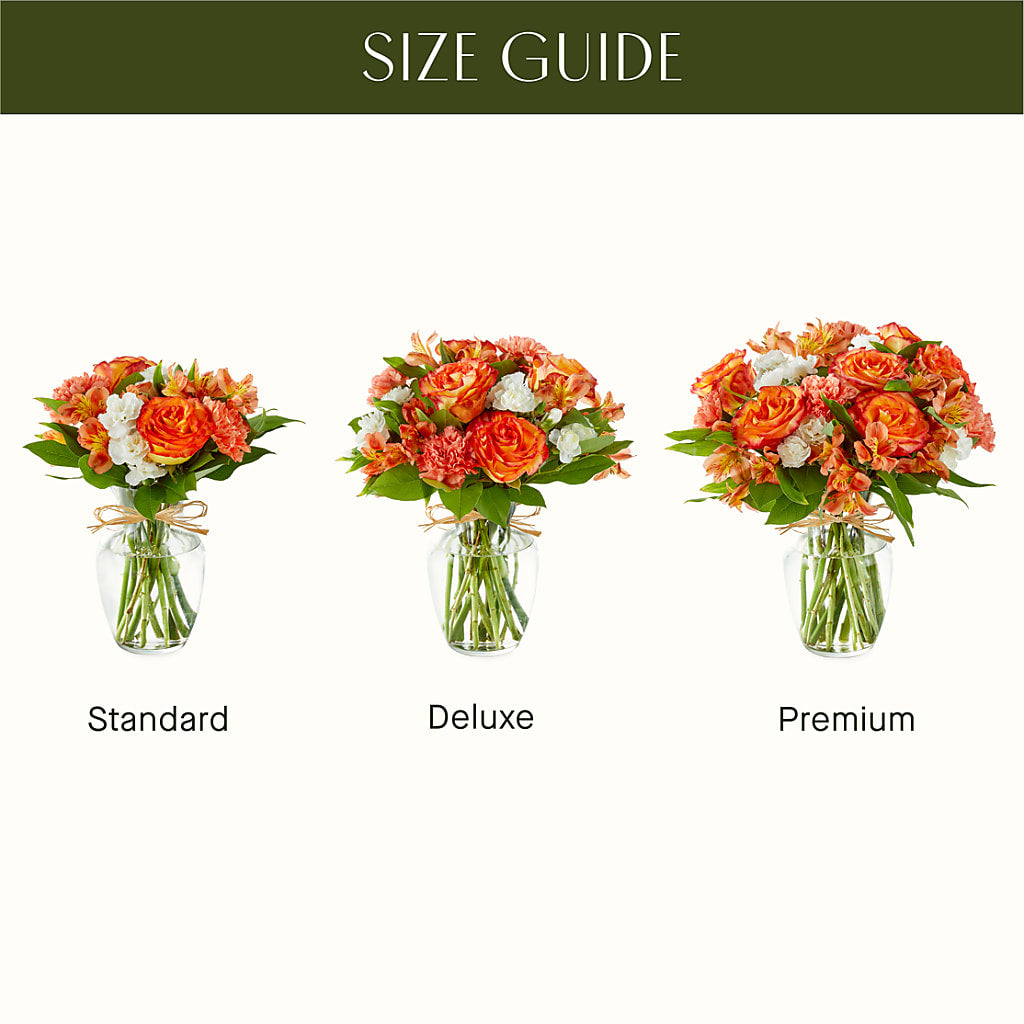 Apricot Glow Bouquet – Reedley Flower Shop, Reedley CA