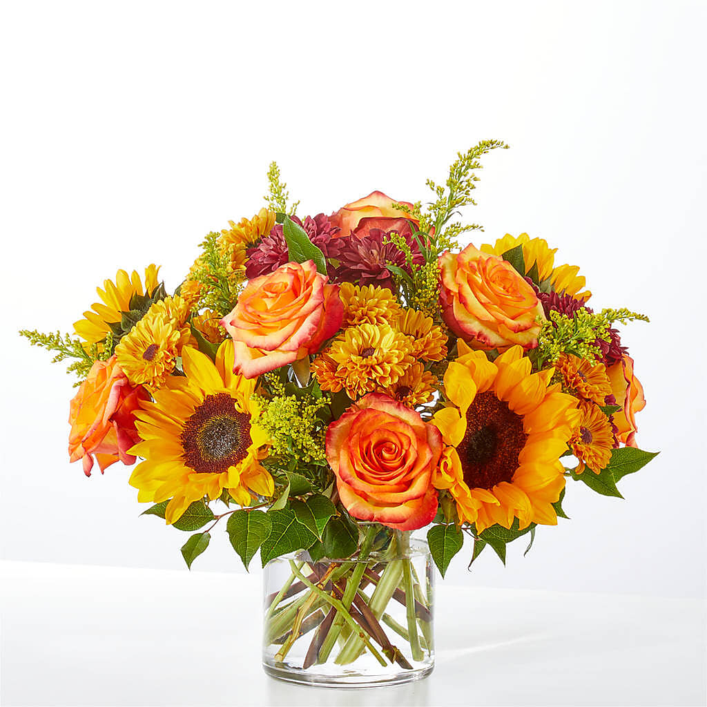 Flannel Scarf Bouquet – Reedley Flower Shop, Reedley CA