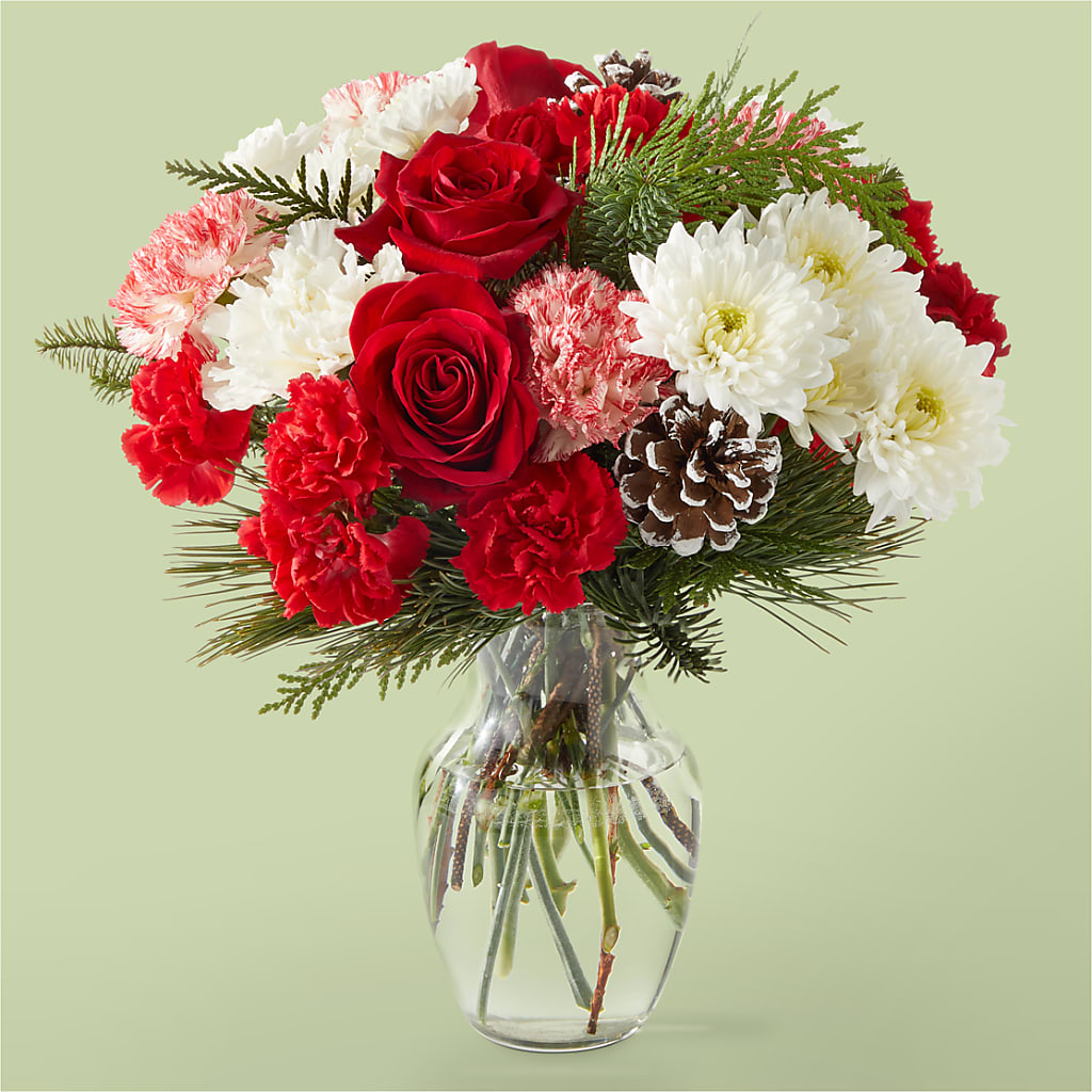 Candy Cane Lane Bouquet – Reedley Flower Shop, Reedley CA