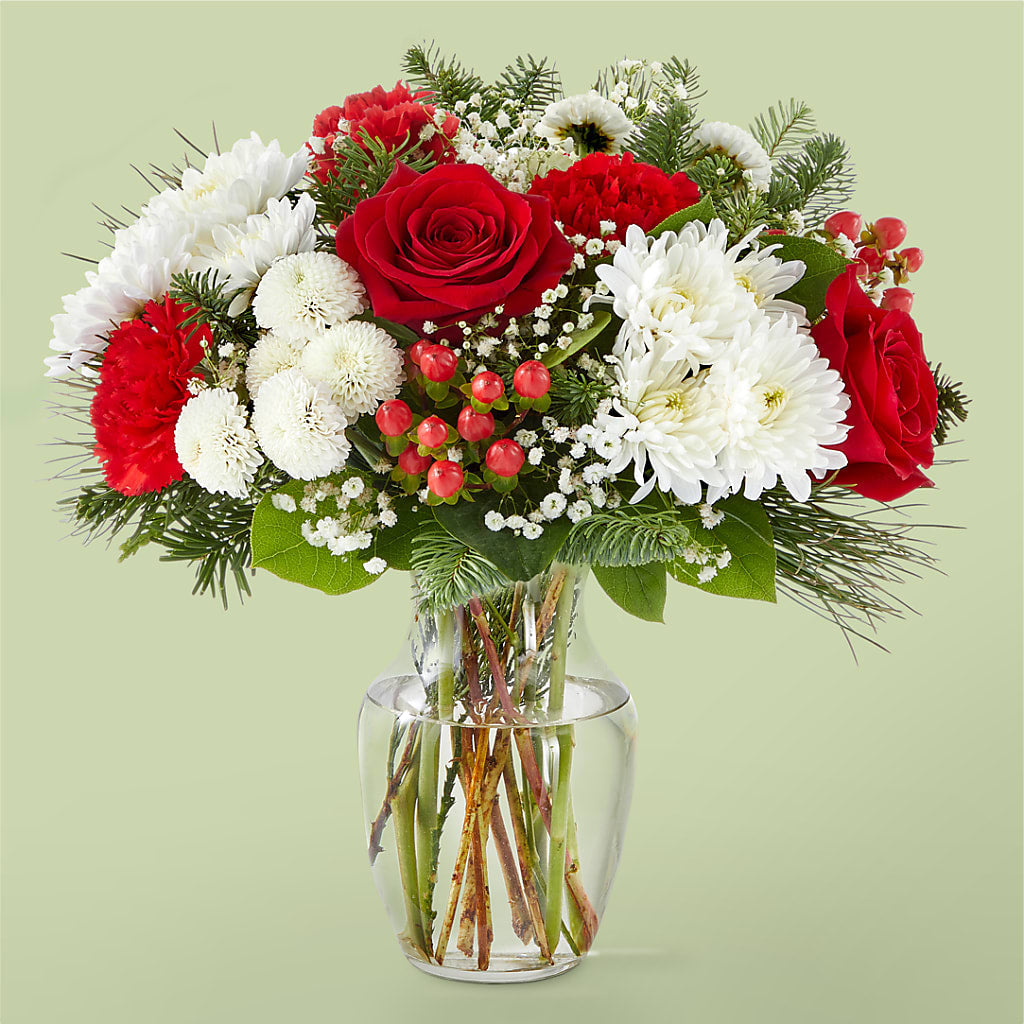 Chance of Flurries Bouquet – Reedley Flower Shop, Reedley CA