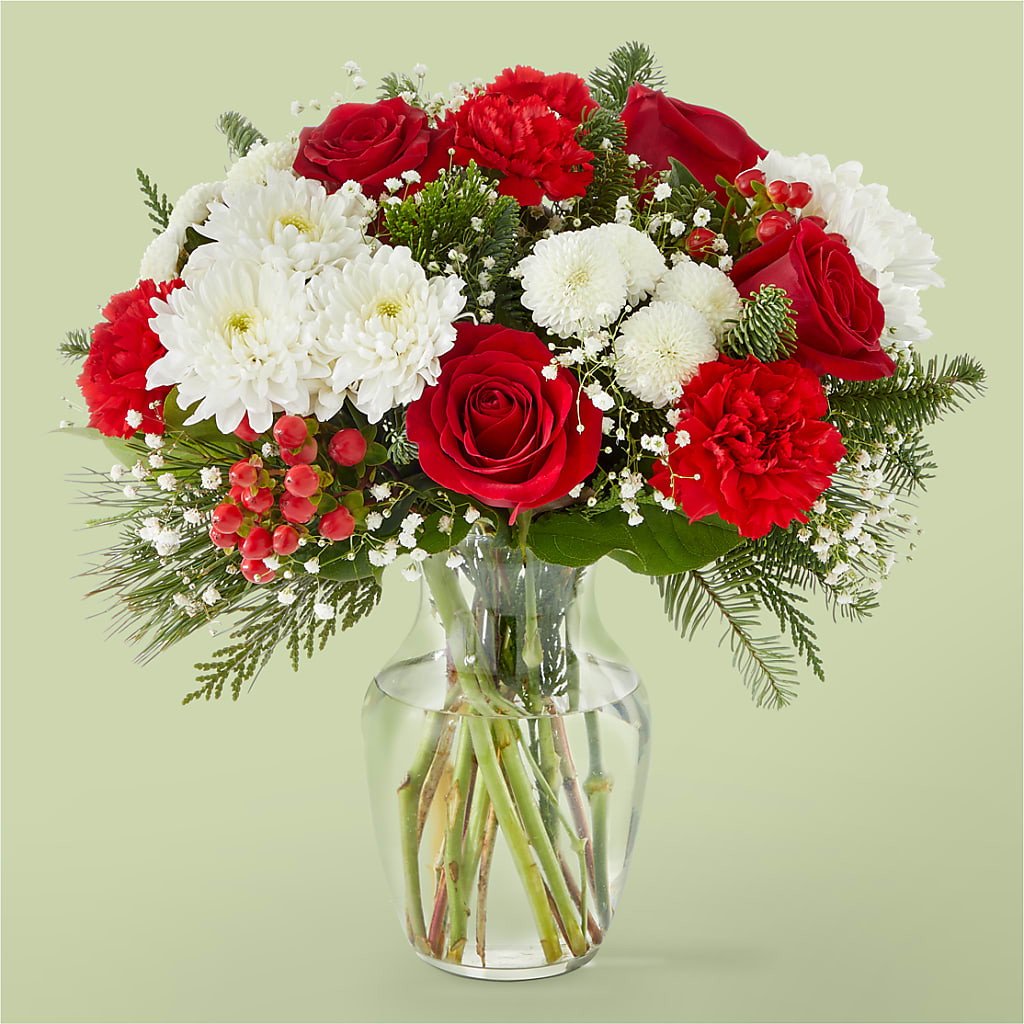Chance of Flurries Bouquet – Reedley Flower Shop, Reedley CA