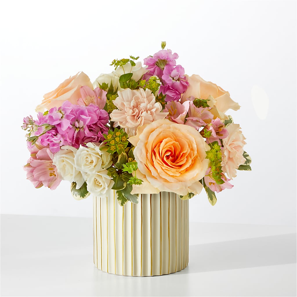 Paradise Bouquet with Ivory Vase – Reedley Flower Shop, Reedley CA