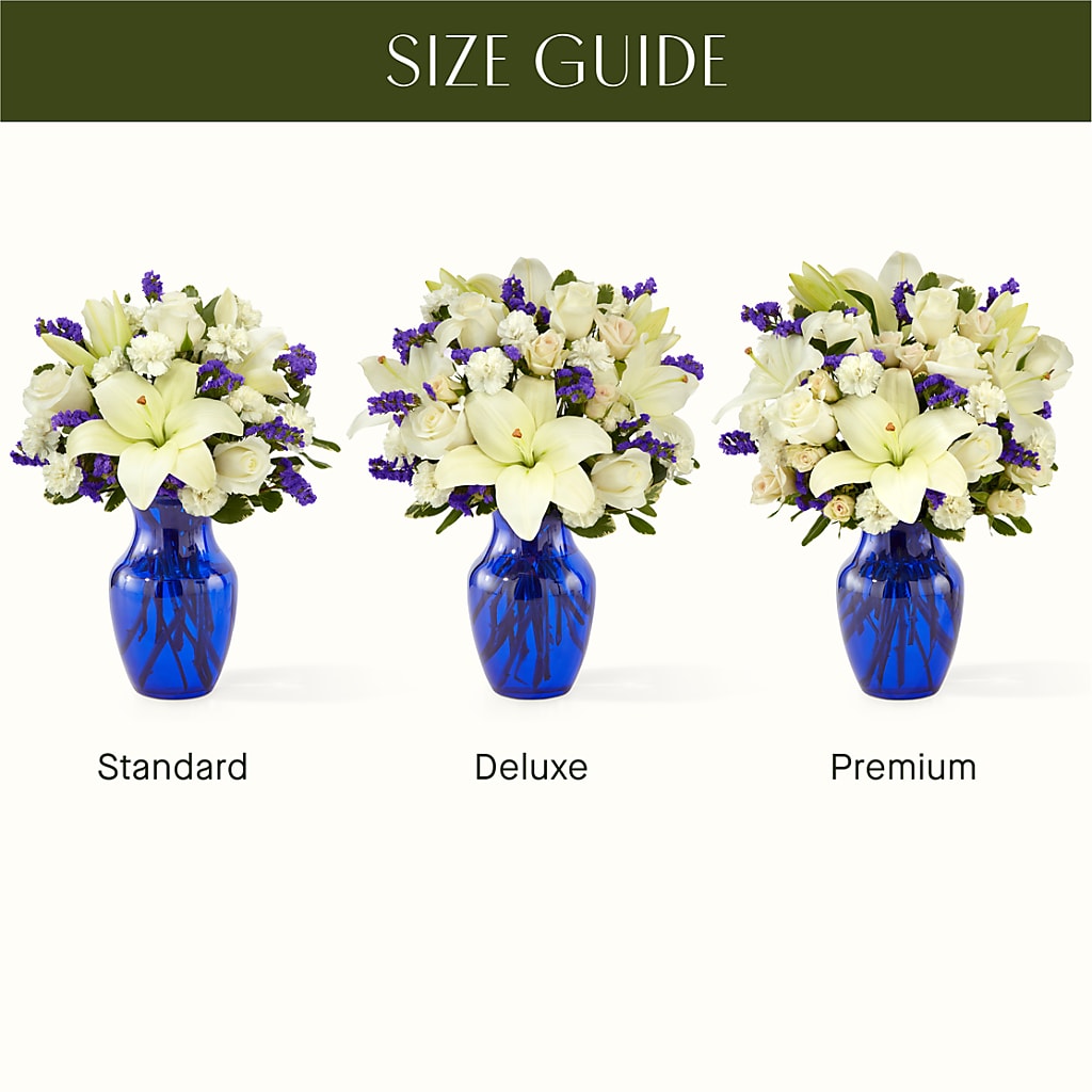 Sapphire Rush Bouquet – Reedley Flower Shop, Reedley CA