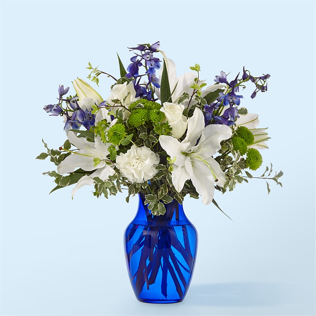 Santorini Bouquet – Reedley Flower Shop, Reedley CA