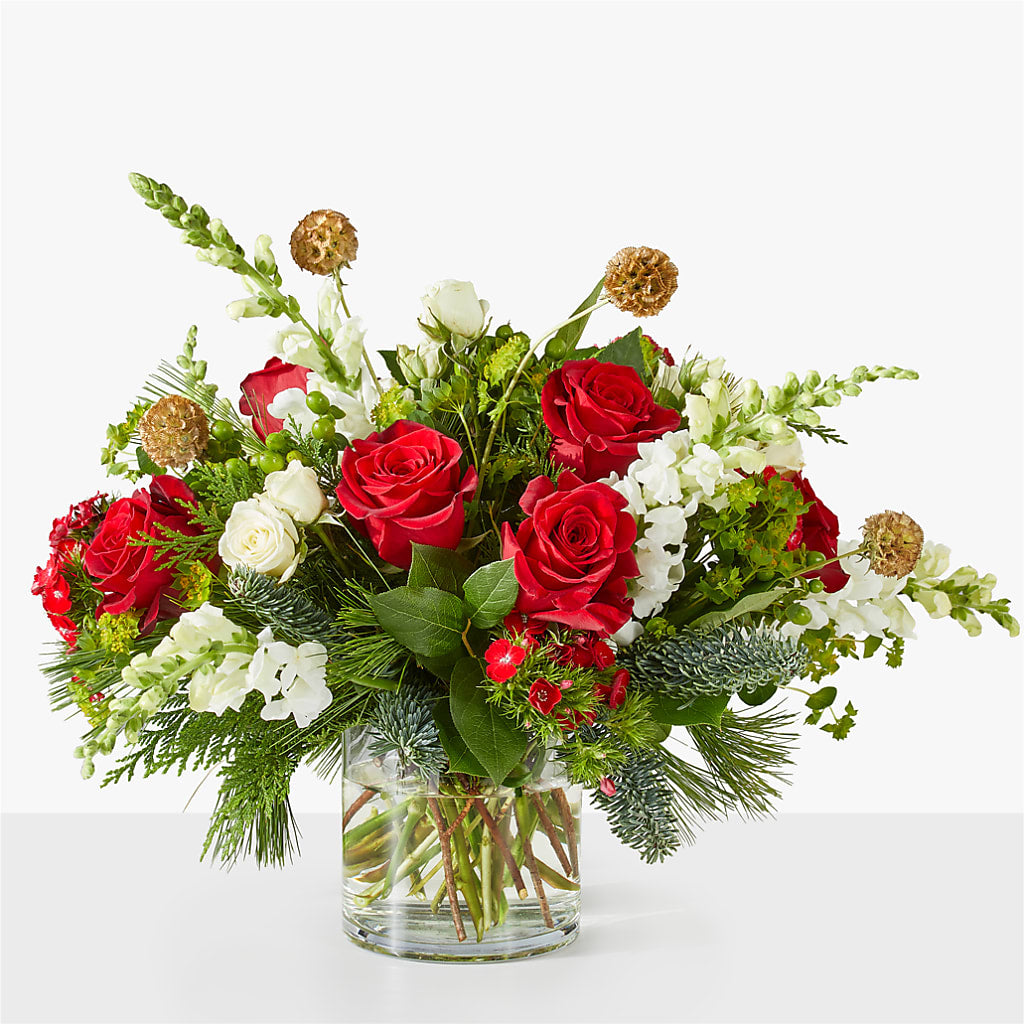 Deck the Halls Bouquet – Reedley Flower Shop, Reedley CA