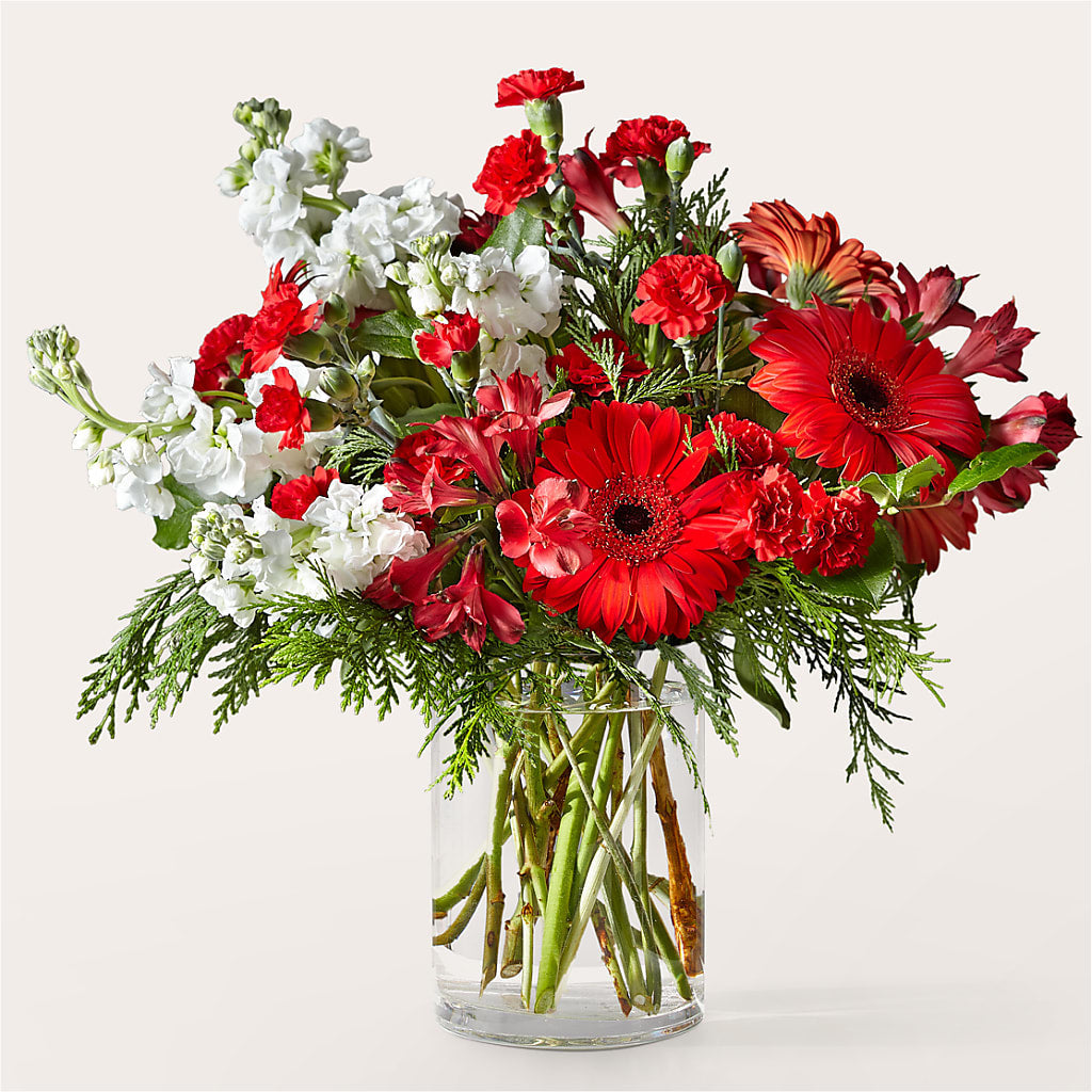 Holidaisy Bouquet – Reedley Flower Shop, Reedley CA