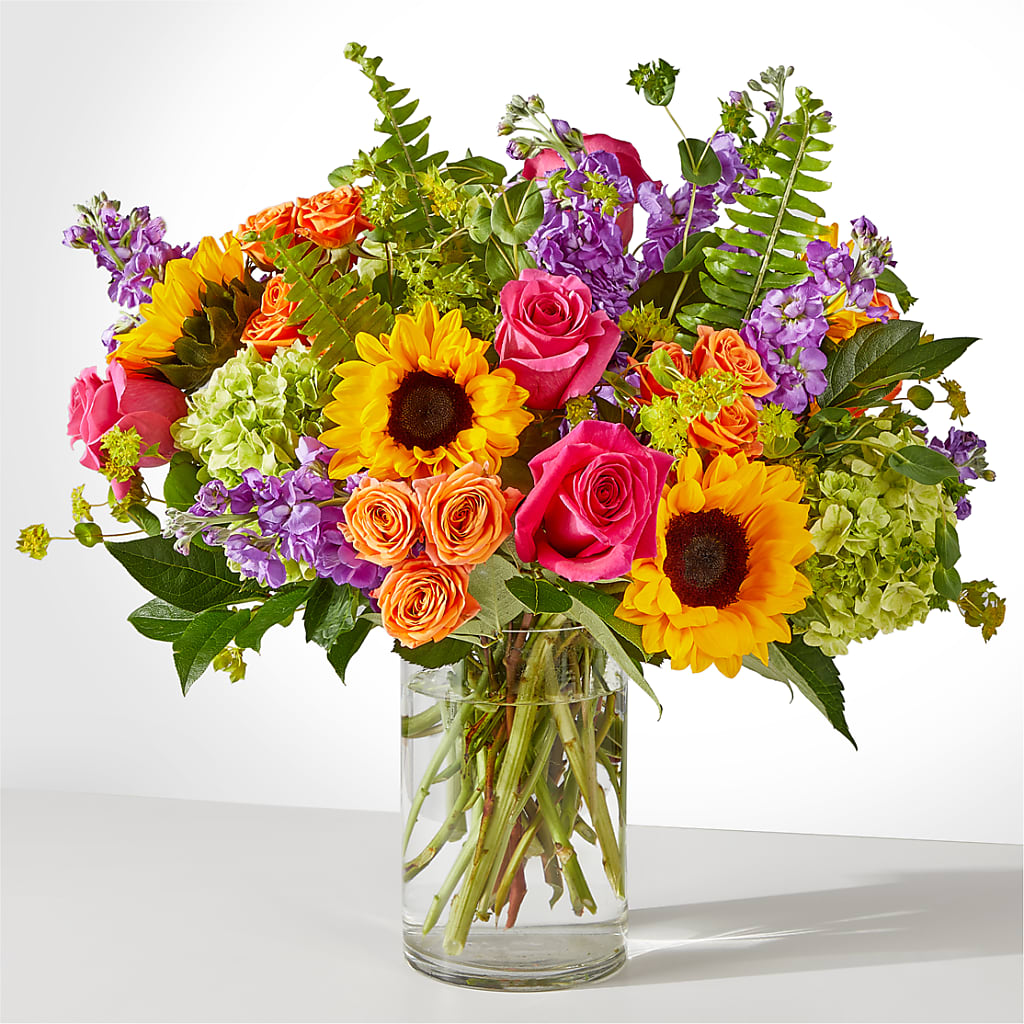 Vibrant Greetings Bouquet – Reedley Flower Shop, Reedley CA