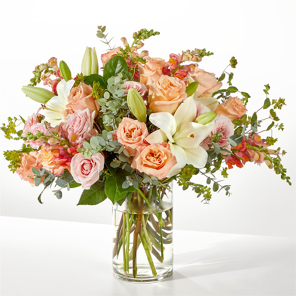 Grapefruit Splash Bouquet – Reedley Flower Shop, Reedley CA