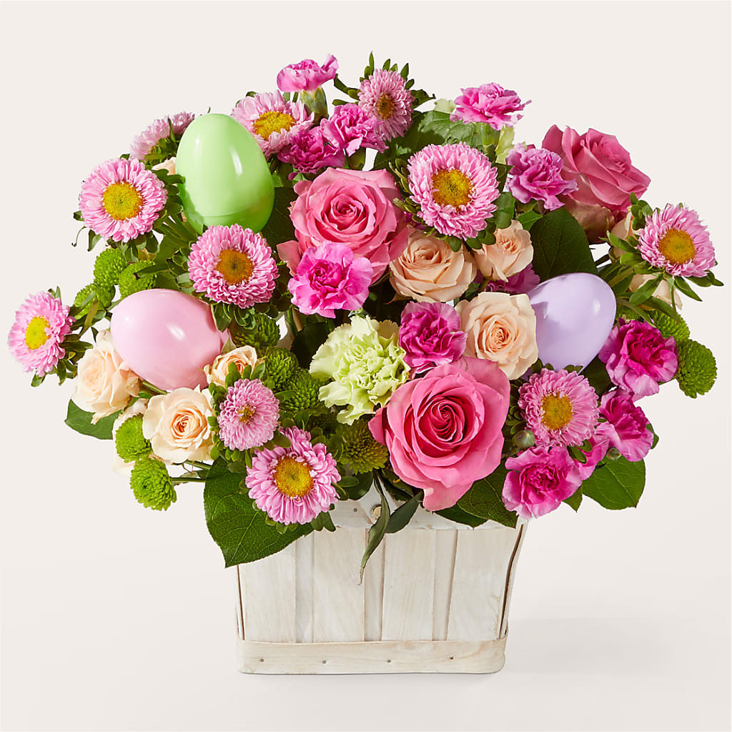 Get Eggcited Basket – Reedley Flower Shop, Reedley CA