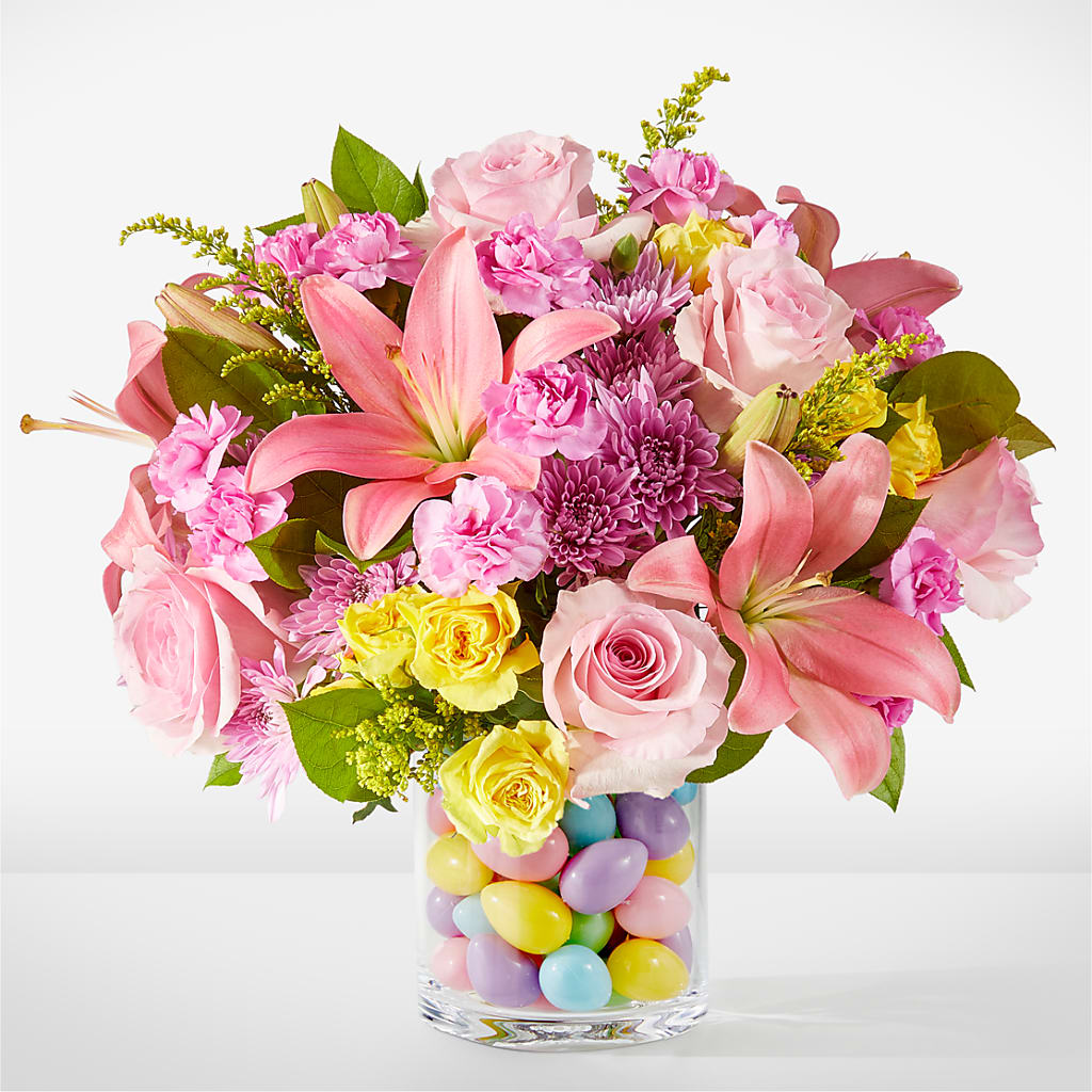 Easter Egg Hunt Bouquet – Reedley Flower Shop, Reedley CA