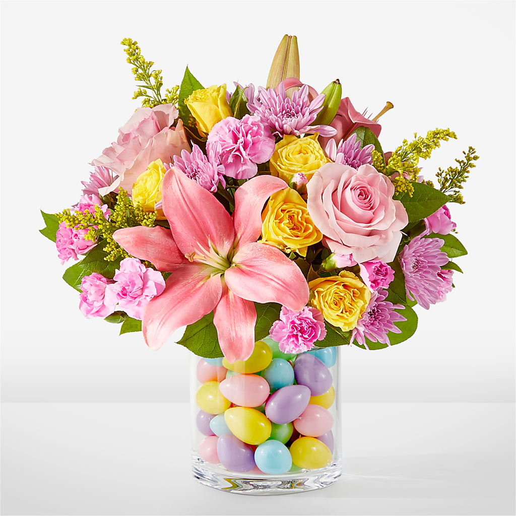 Easter Egg Hunt Bouquet – Reedley Flower Shop, Reedley CA
