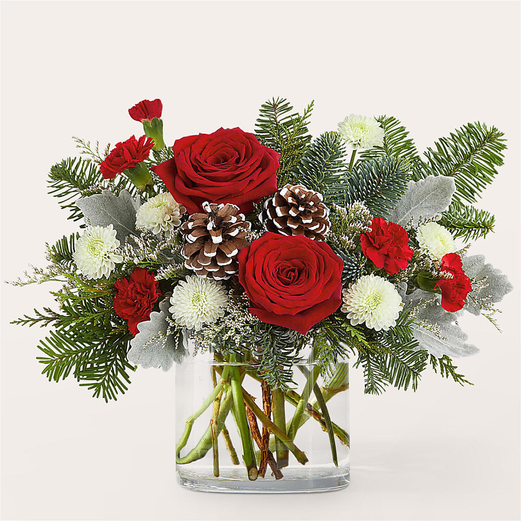 Yule Cheer Bouquet – Reedley Flower Shop, Reedley CA