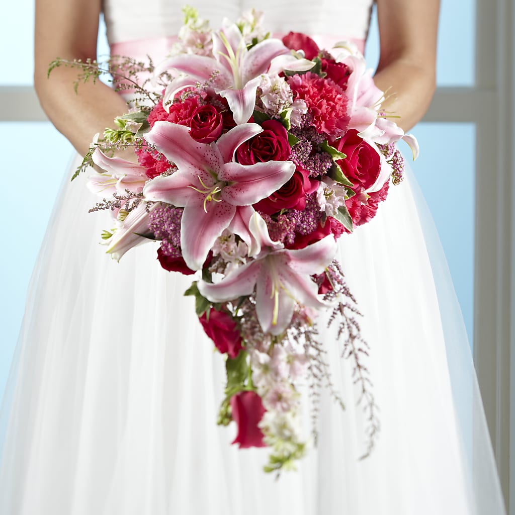 Lily & Rose Bouquet – Reedley Flower Shop, Reedley CA