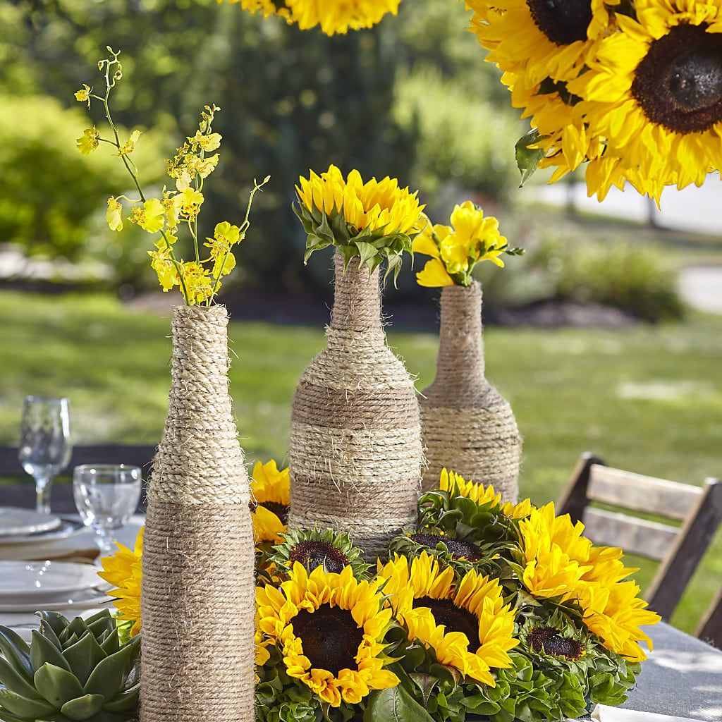 Sublime Garden Centerpiece – Reedley Flower Shop, Reedley CA